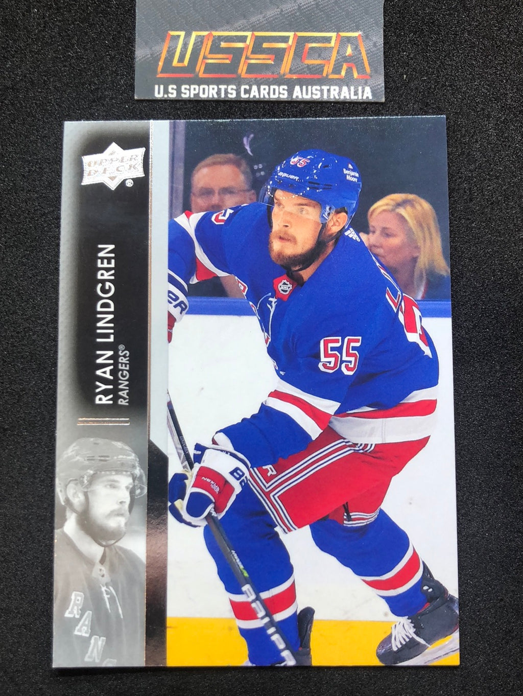 2021-22 Upper Deck Series Two #369 - Ryan Lindgren - New York Rangers