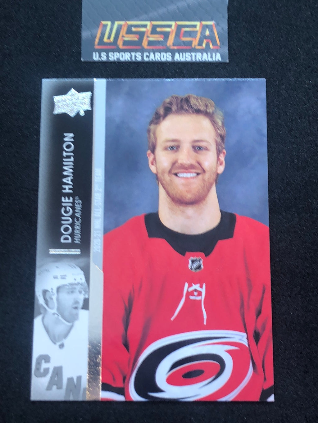 2021-22 Upper Deck Extended Series #676 - Dougie Hamilton - Carolina Hurricanes