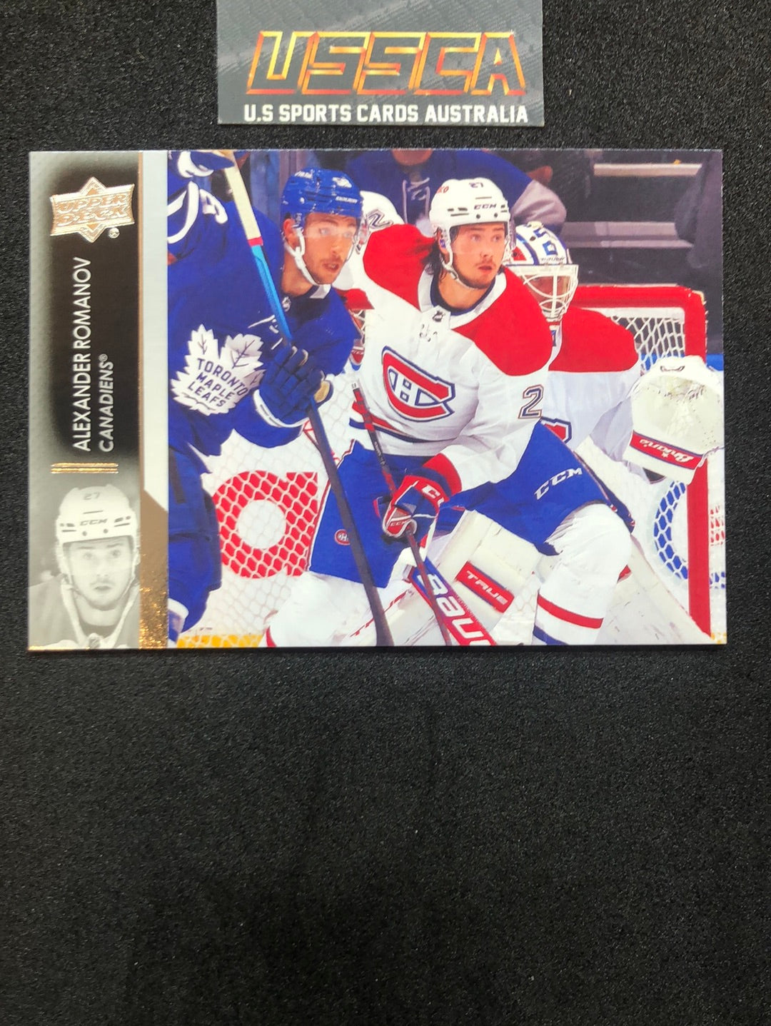 2021-22 Upper Deck Series Two #347 - Alexander Romanov - Montreal Canadiens