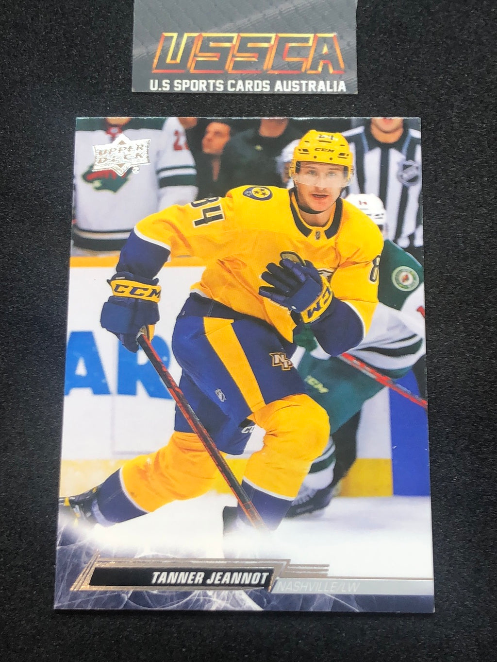 2022-23 Upper Deck Series 1 Hockey #102 - Tanner Jeannot - Nashville Predators