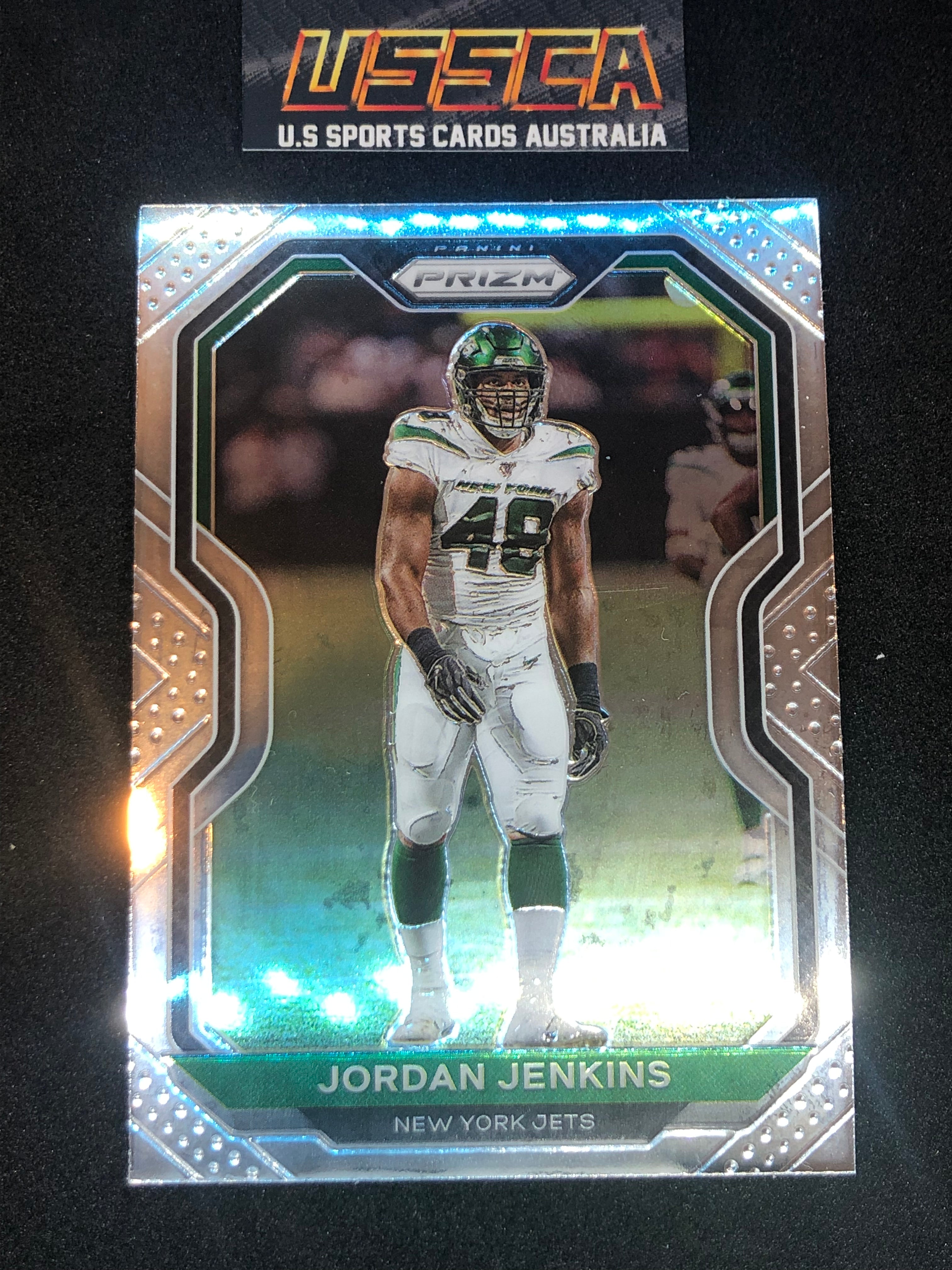 2020 Panini Prizm Football #033 Jordan Jenkins - New York Jets