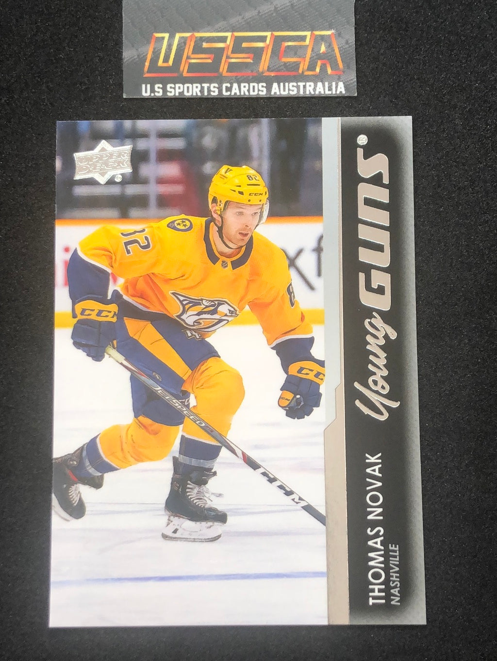 2021-22 Upper Deck Series Two #476 - Young Guns - Thomas Novak - Nashville Predators