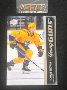 2021-22 Upper Deck Series Two #476 - Young Guns - Thomas Novak - Nashville Predators