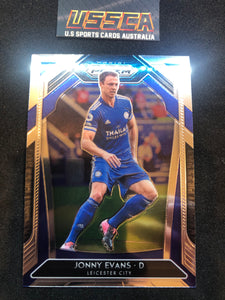 2020-21 Panini Prizm Premier League - Jonny Evans #123 - Leicester City