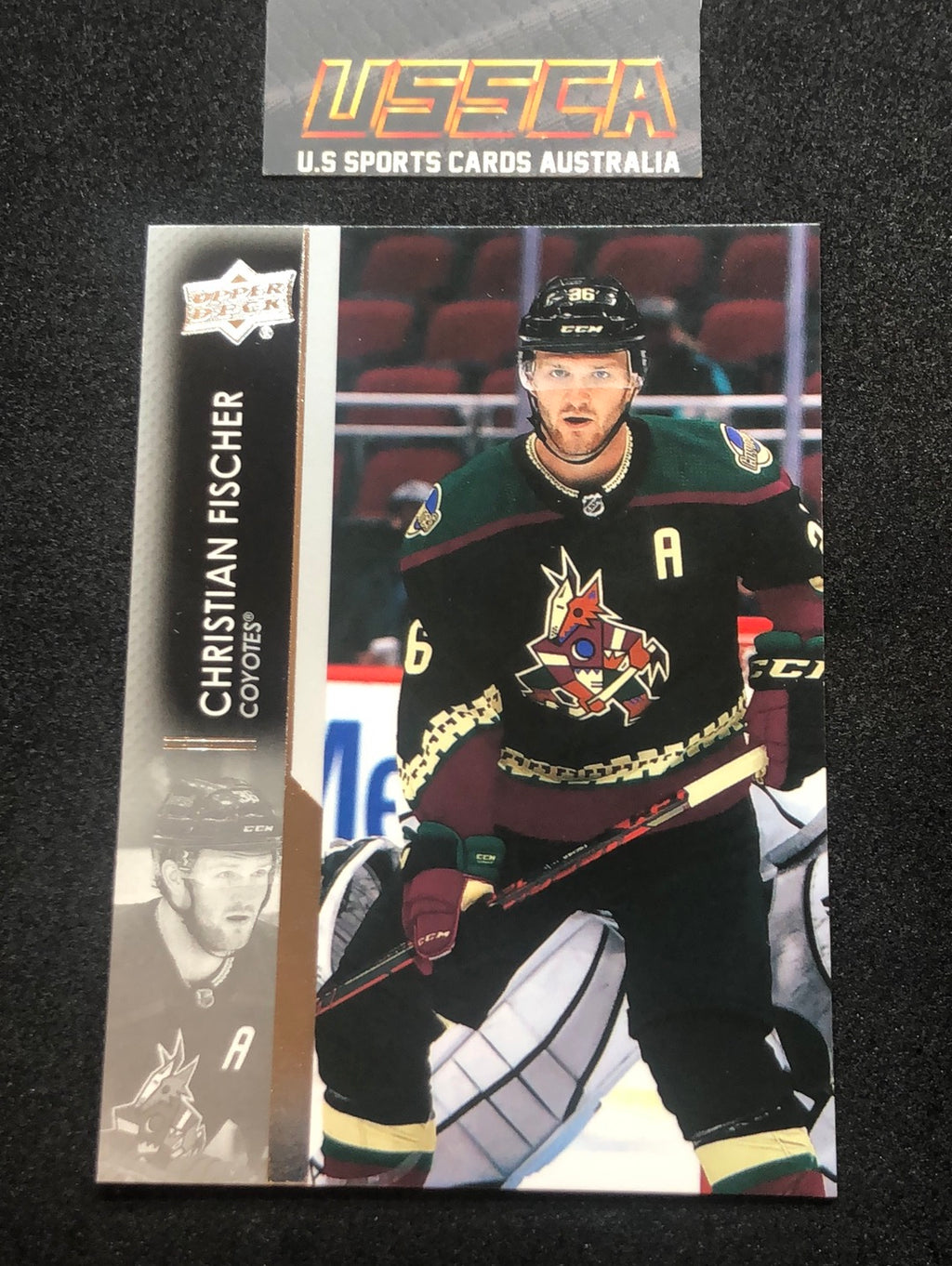 2021-22 Upper Deck Series Two #258 - Christian Fischer - Arizona Coyotes