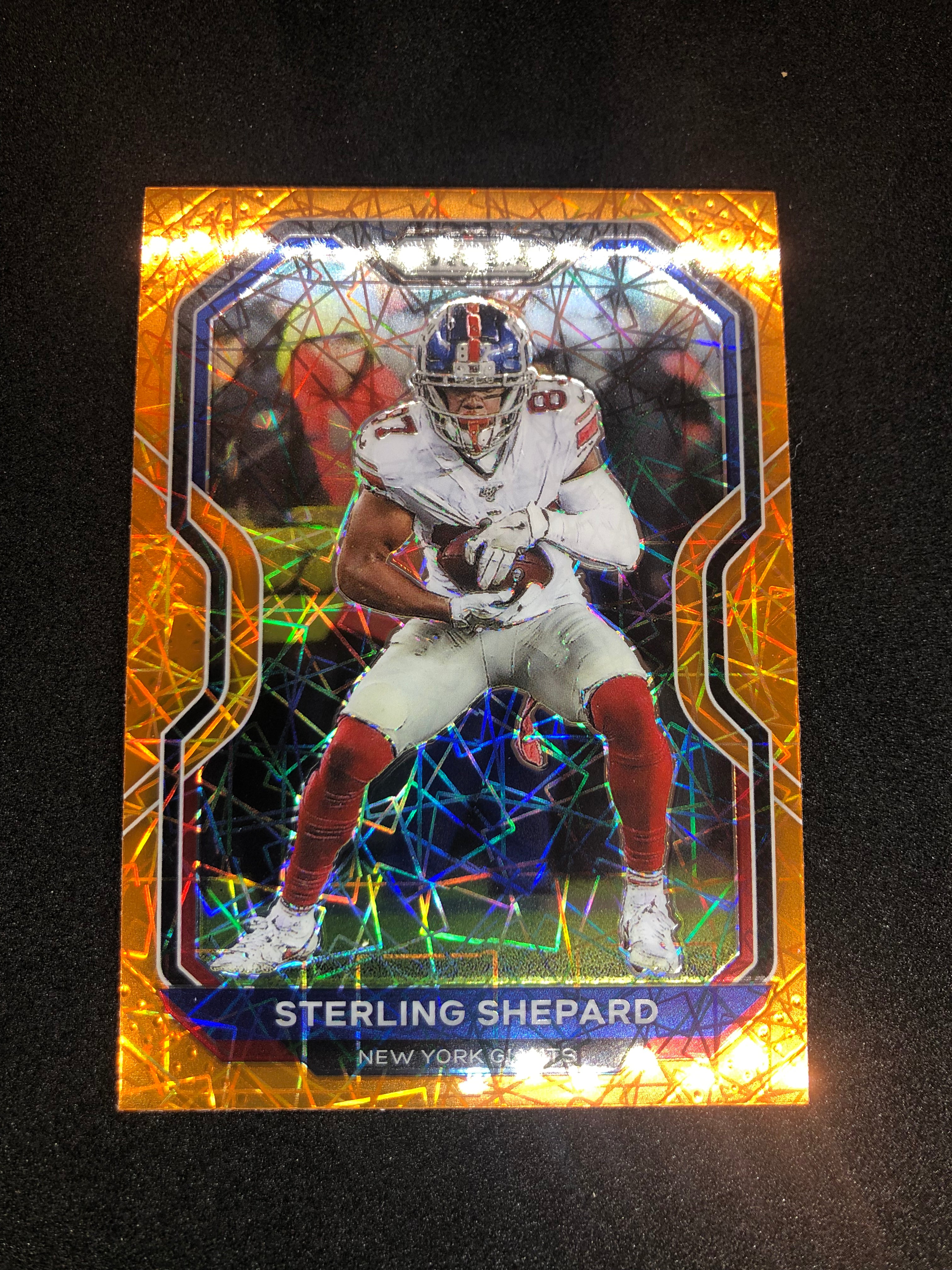 2020 Panini Prizm - Lazer Prizm - Sterling Shepard #161 - New York Giants