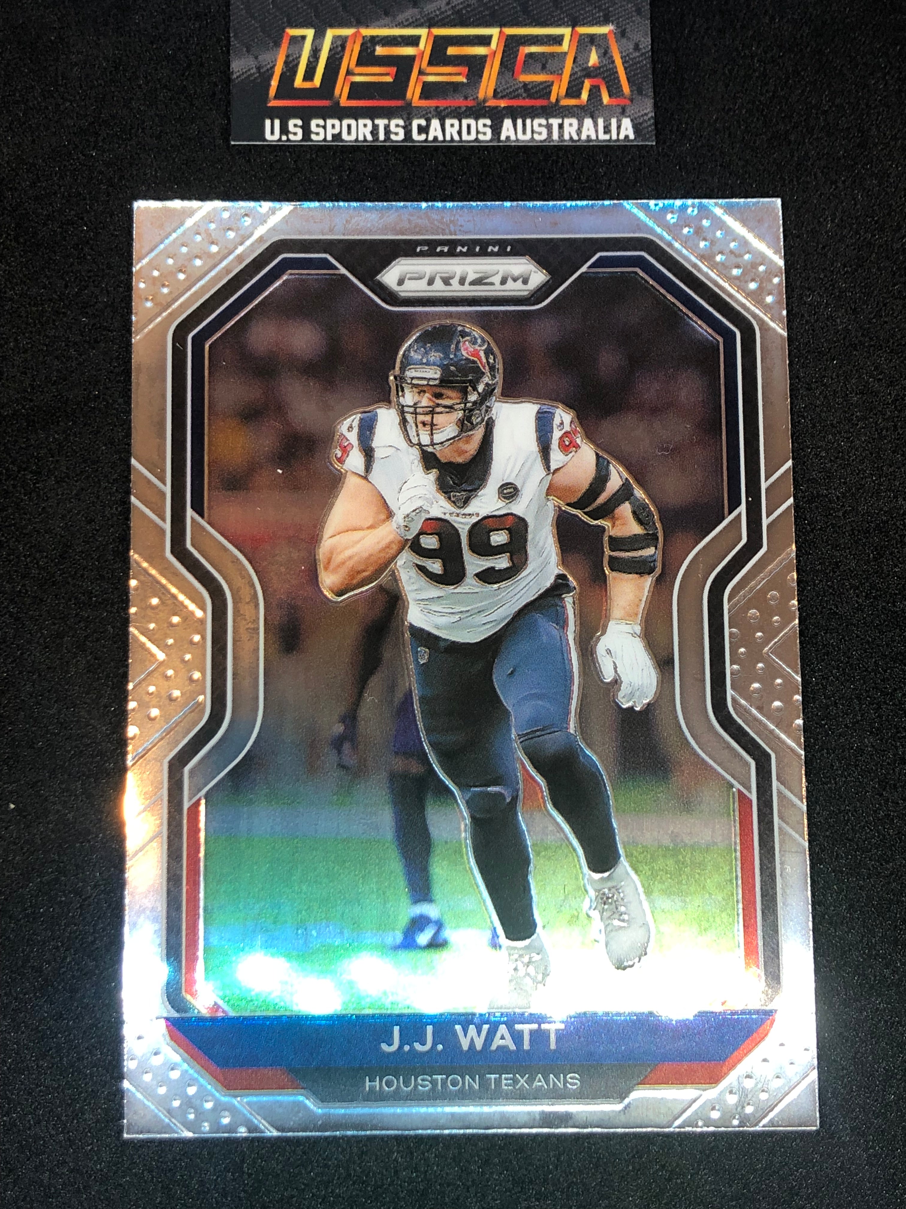 2020 Panini Prizm Football #80 J.J. Watt - Houston Texans