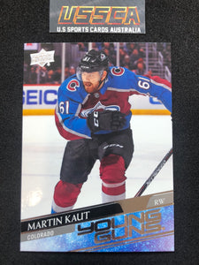 2020-21 Upper Deck Series 1 - Young Guns #217 Martin Kaut - Colorado Avalanche