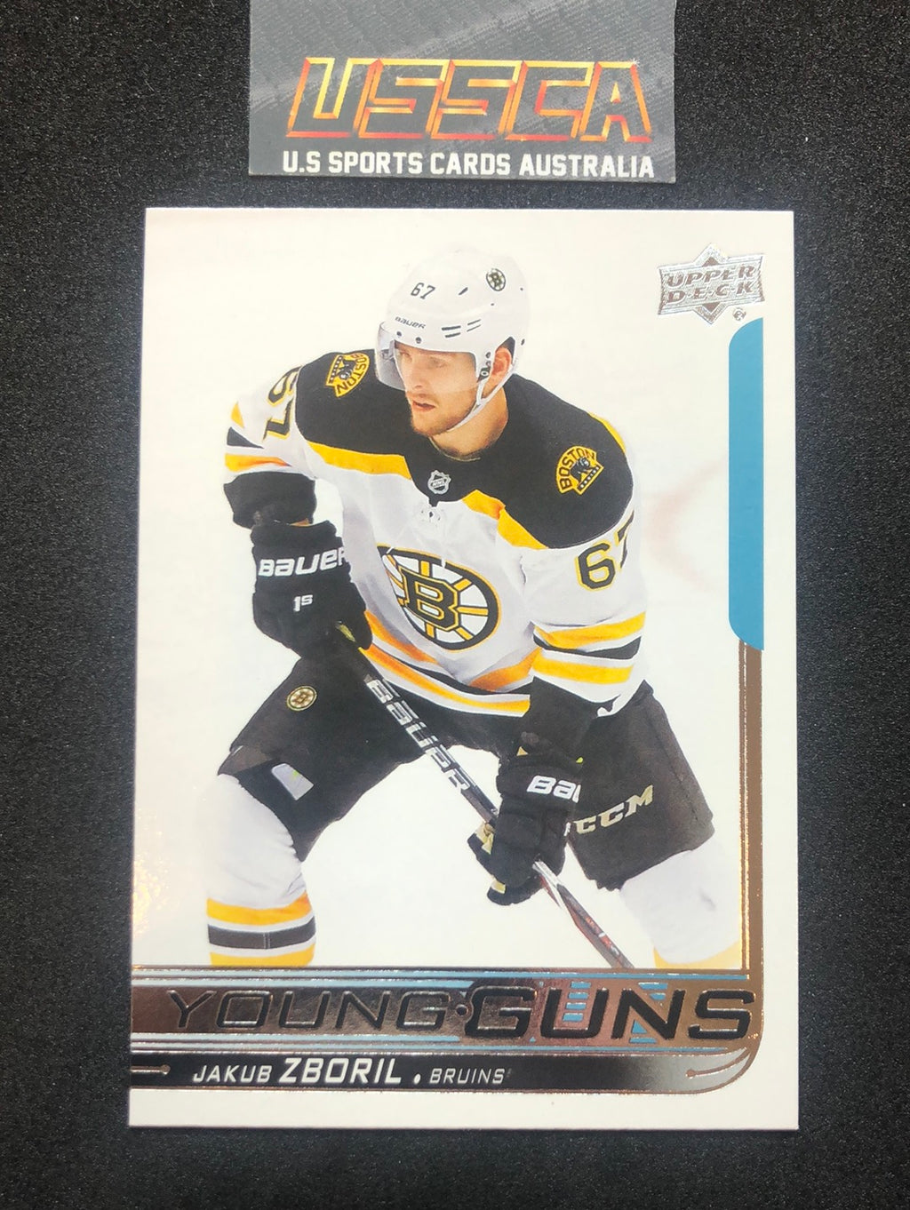 2018-19 Upper Deck Series 2 #498 - Young Guns - Jakub Zboril - Boston Bruins RC