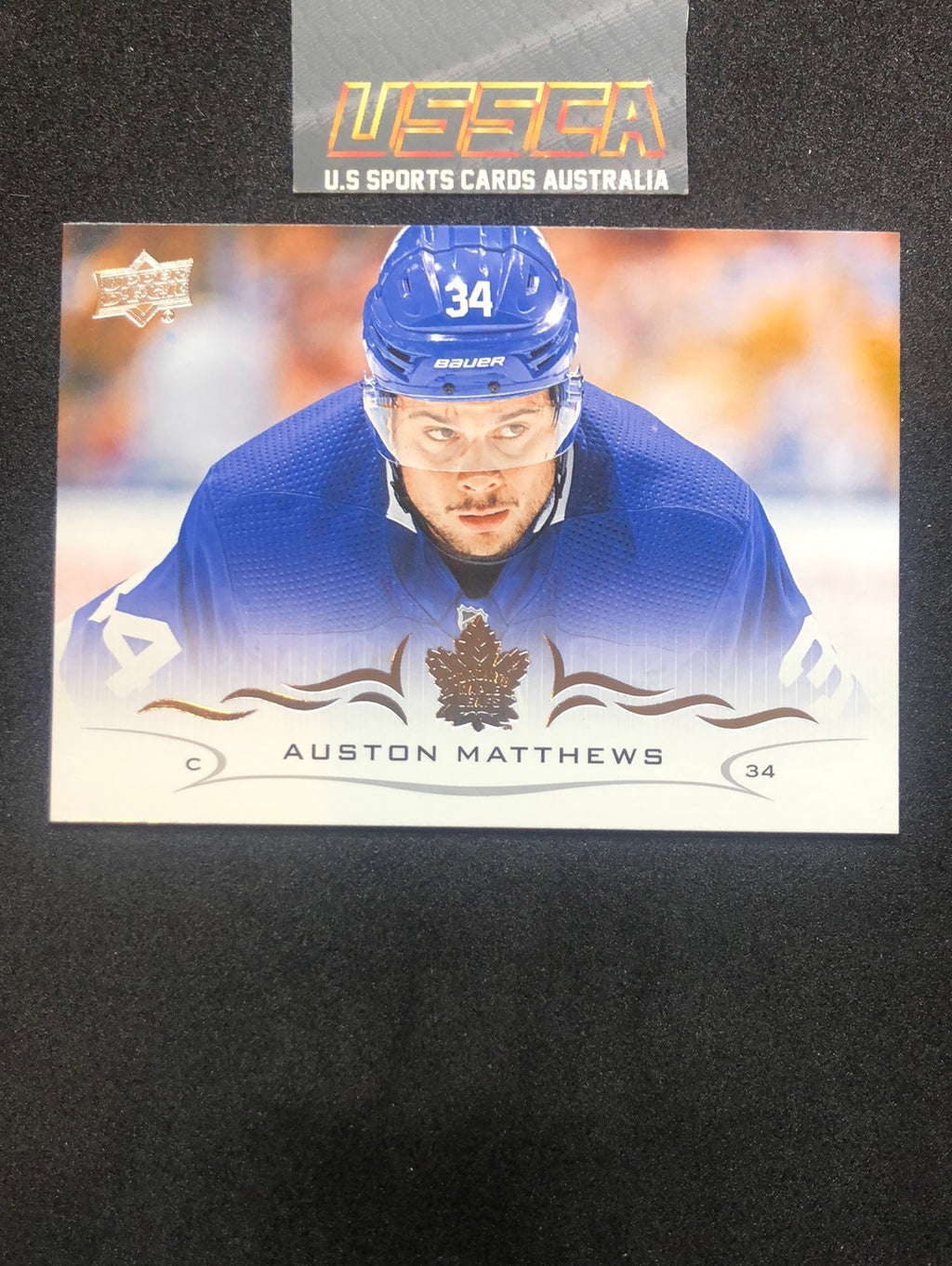 2018-19 Upper Deck Series 2 #418 - Auston Matthews - Toronto Maple Leafs