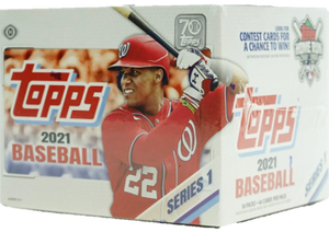 2021 Topps MLB Baseball Series 1 Jumbo box