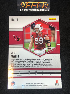 2021 Panini Mosaic - J.J. Watts #12