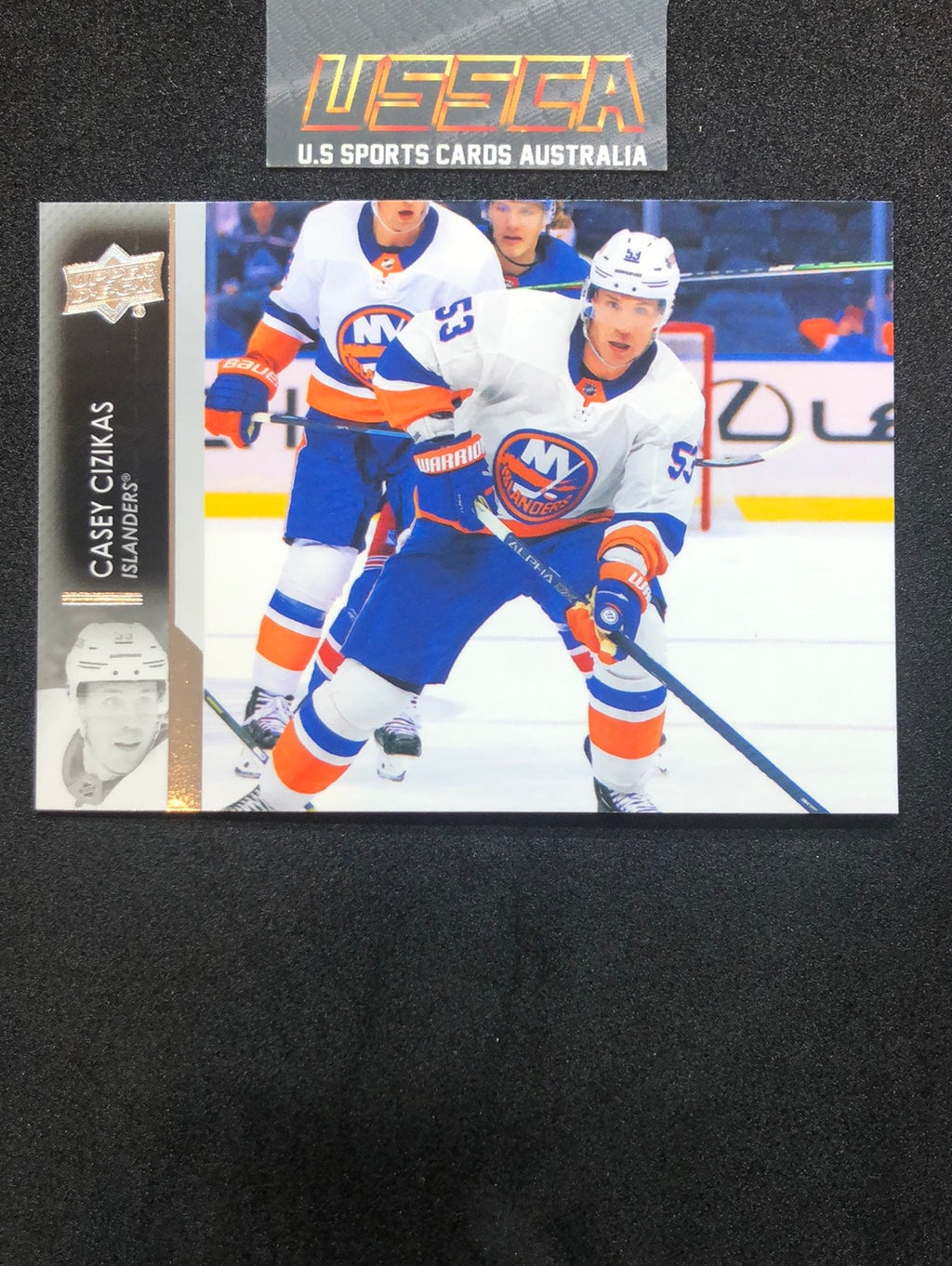 2021-22 Upper Deck Series Two #364 - Casey Cizikas - New York Islanders