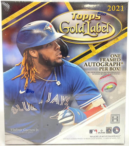 2021 Topps Gold Label Hobby box