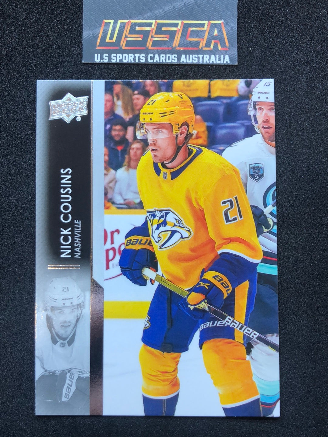 2021-22 Upper Deck Series Two #350 - Nick Cousins - Nashville Predators