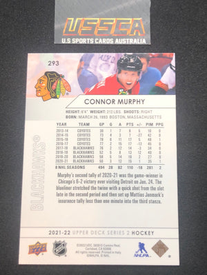 2021-22 Upper Deck Series Two #293 - Connor Murphy - Chicago Blackhawks