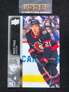 2021-22 Upper Deck Series Two #377 - Nick Paul - Ottawa Senators