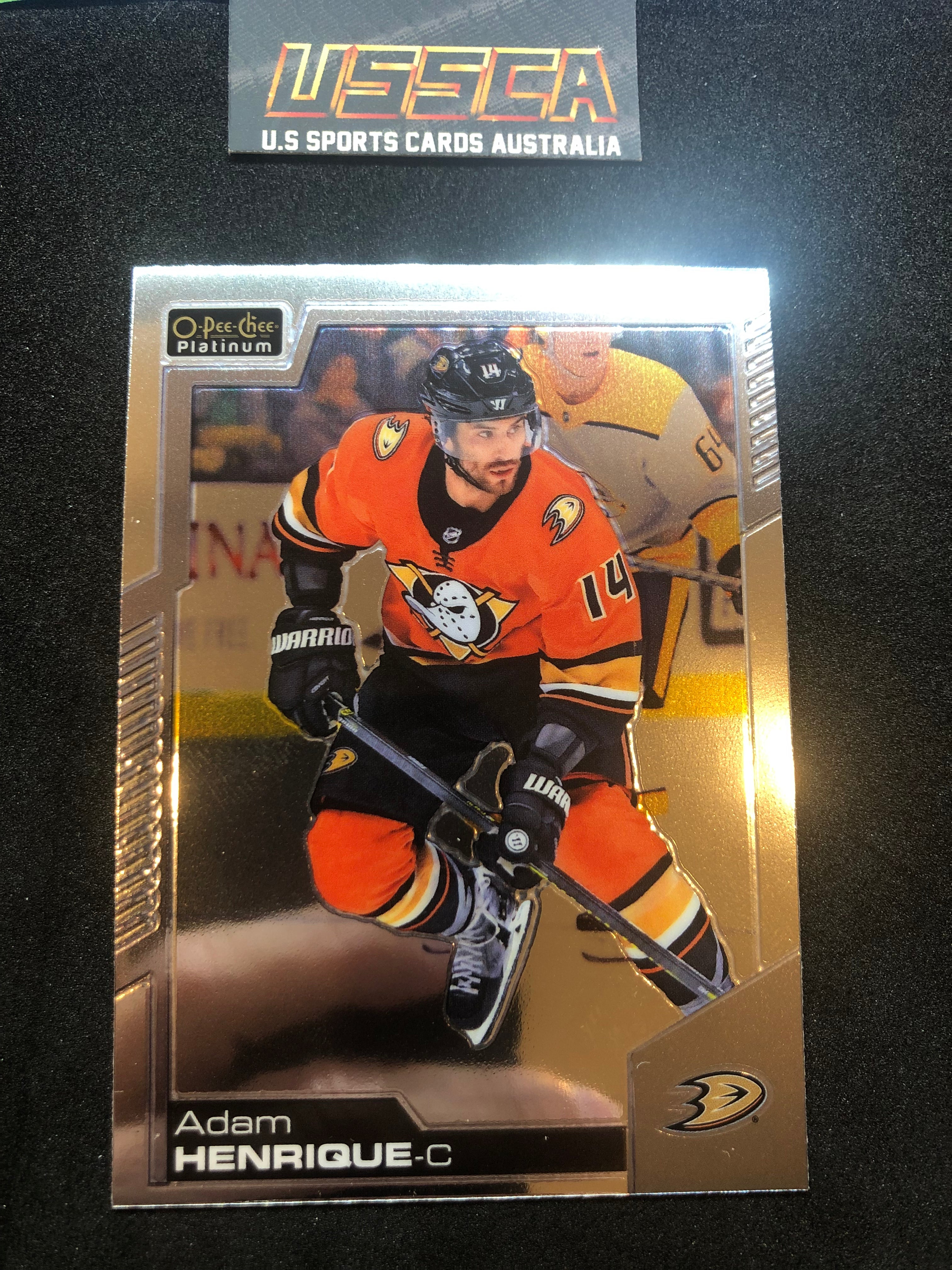 2020-21 Upper Deck O-Pee-Chee Platinum Hockey - Base #81 - Adam Henrique - Anaheim Ducks