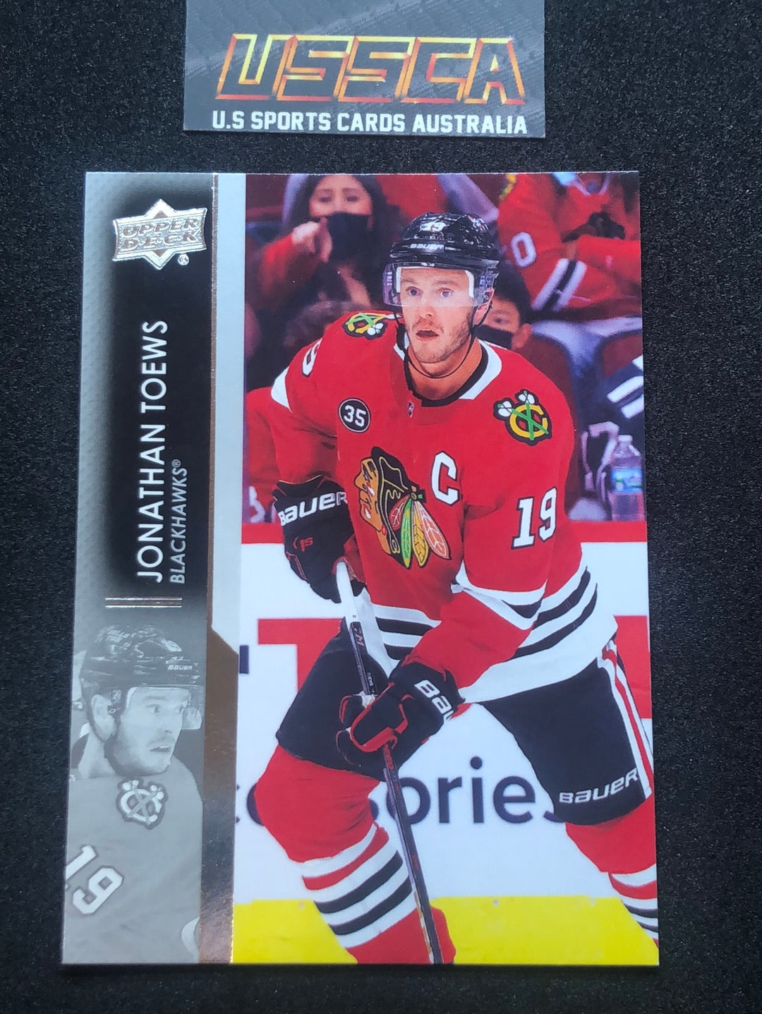 2021-22 Upper Deck Series Two #294 - Jonathan Toews - Chicago Blackhawks