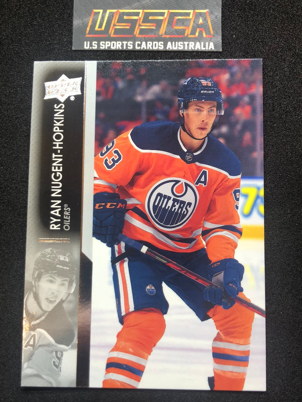 2021-22 Upper Deck Series Two #323 - Ryan Nugent-Hopkins - Edmonton Oilers