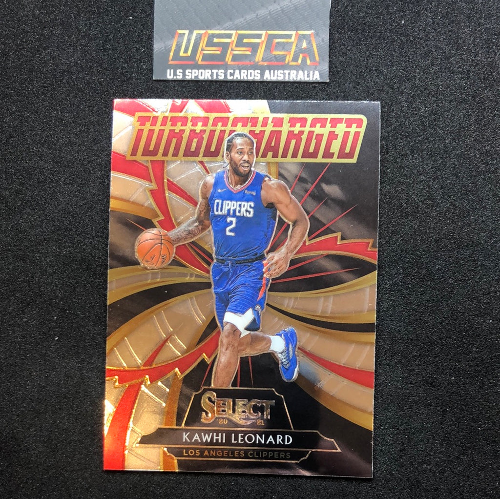 2020-21 Panini Select Basketball Turbocharged Silver #6 Kawhi Leonard - LA Clippers