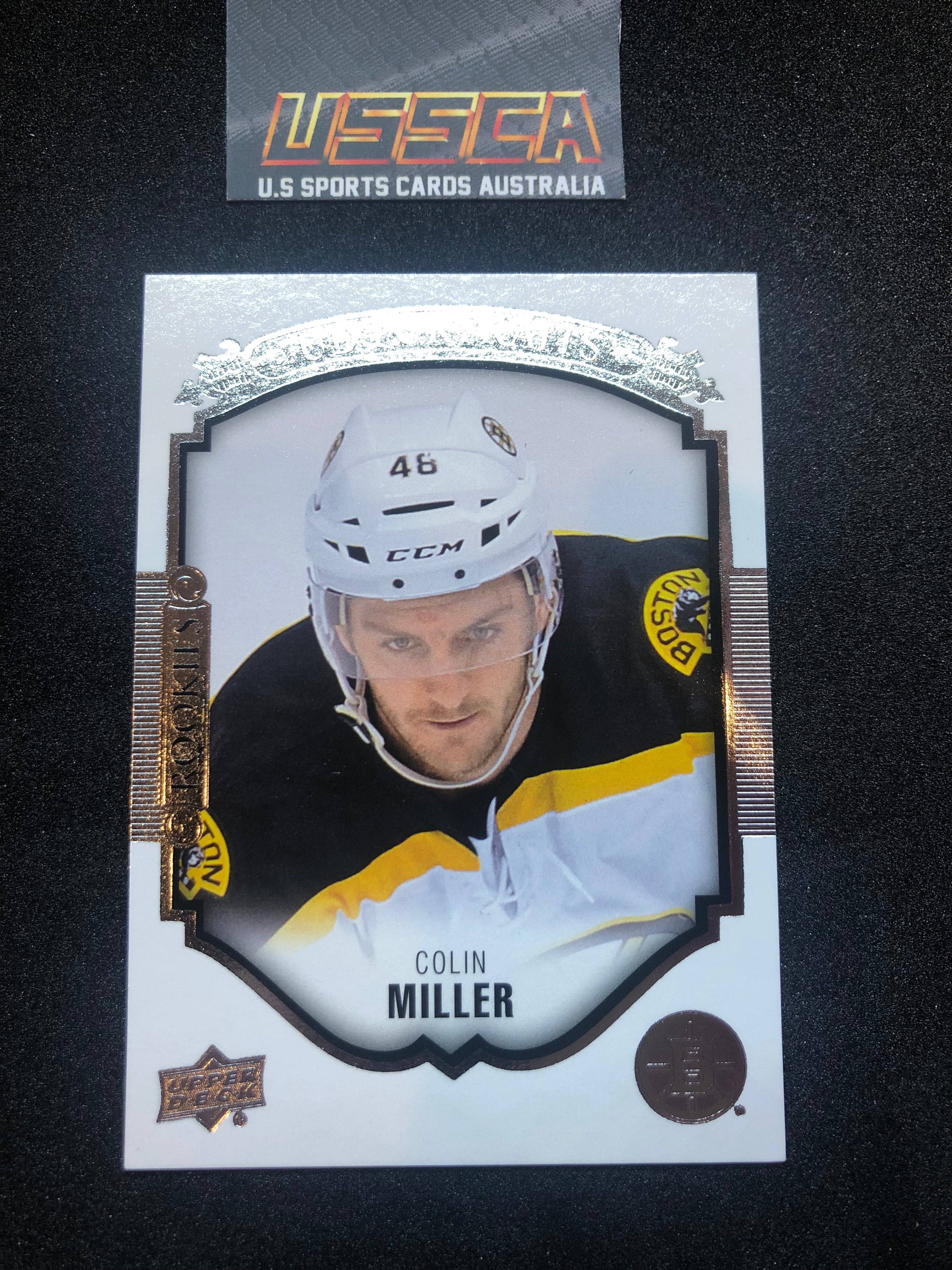 2015-16 Upper Deck Series 2 Hockey - UD Portraits #P-64 Colin Miller - Boston Bruins