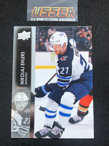 2021-22 Upper Deck Series Two #445 - Nikolaj Ehlers - Winnipeg Jets