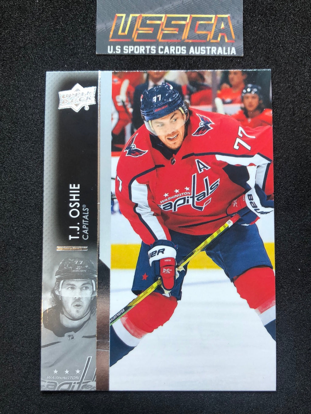 2021-22 Upper Deck Series Two #438 - T.J. Oshie - Washington Capitals