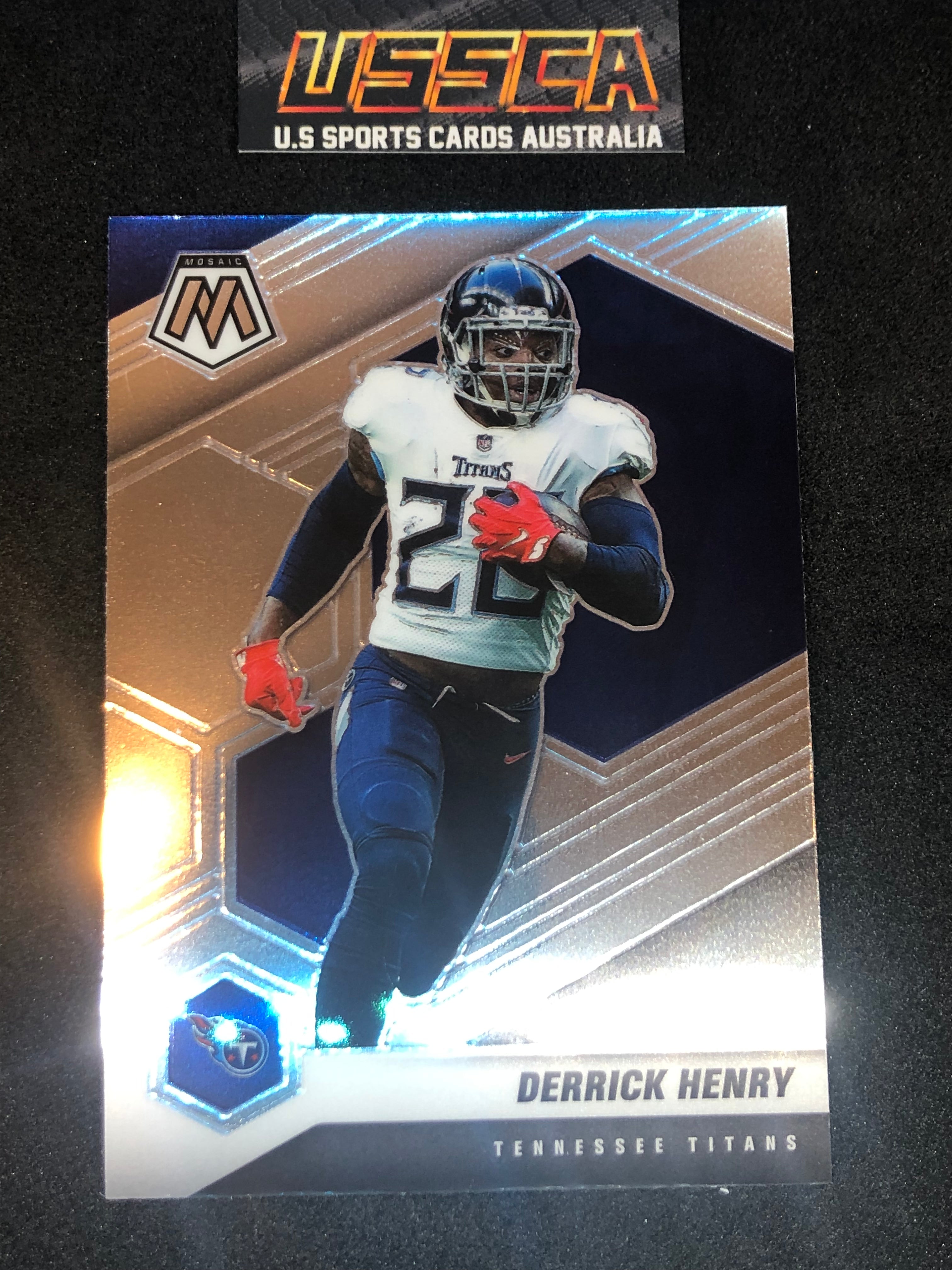 2021 Panini Mosaic Football #196 Derrick Henry - Tennesse Titans