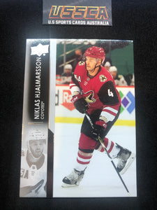 2021-22 Upper Deck Series One #10 - Niklas Hjalmarsson - Arizona Coyotes