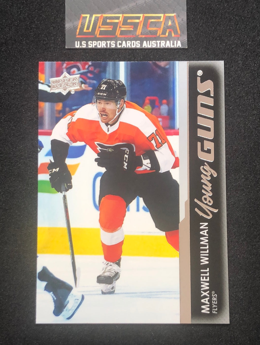 2021-22 Upper Deck Series Two #497 - Young Guns - Maxwell Tillman - Philadelphia Flyers