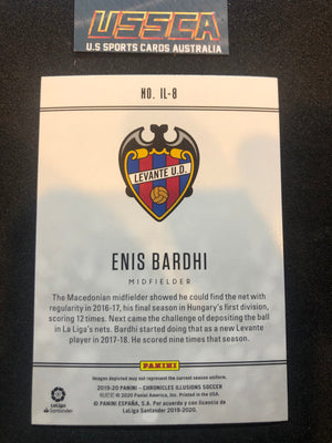 2019-20 Panini Chronicles - Illusions #IL-8 Enis Bardhi - Levante UD