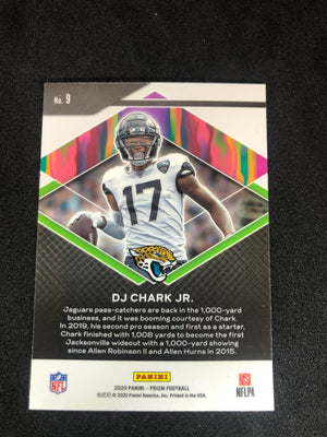 2020 Panini Prizm Football Hype #9 DJ Chark Jr - Jacksonville Jaguars