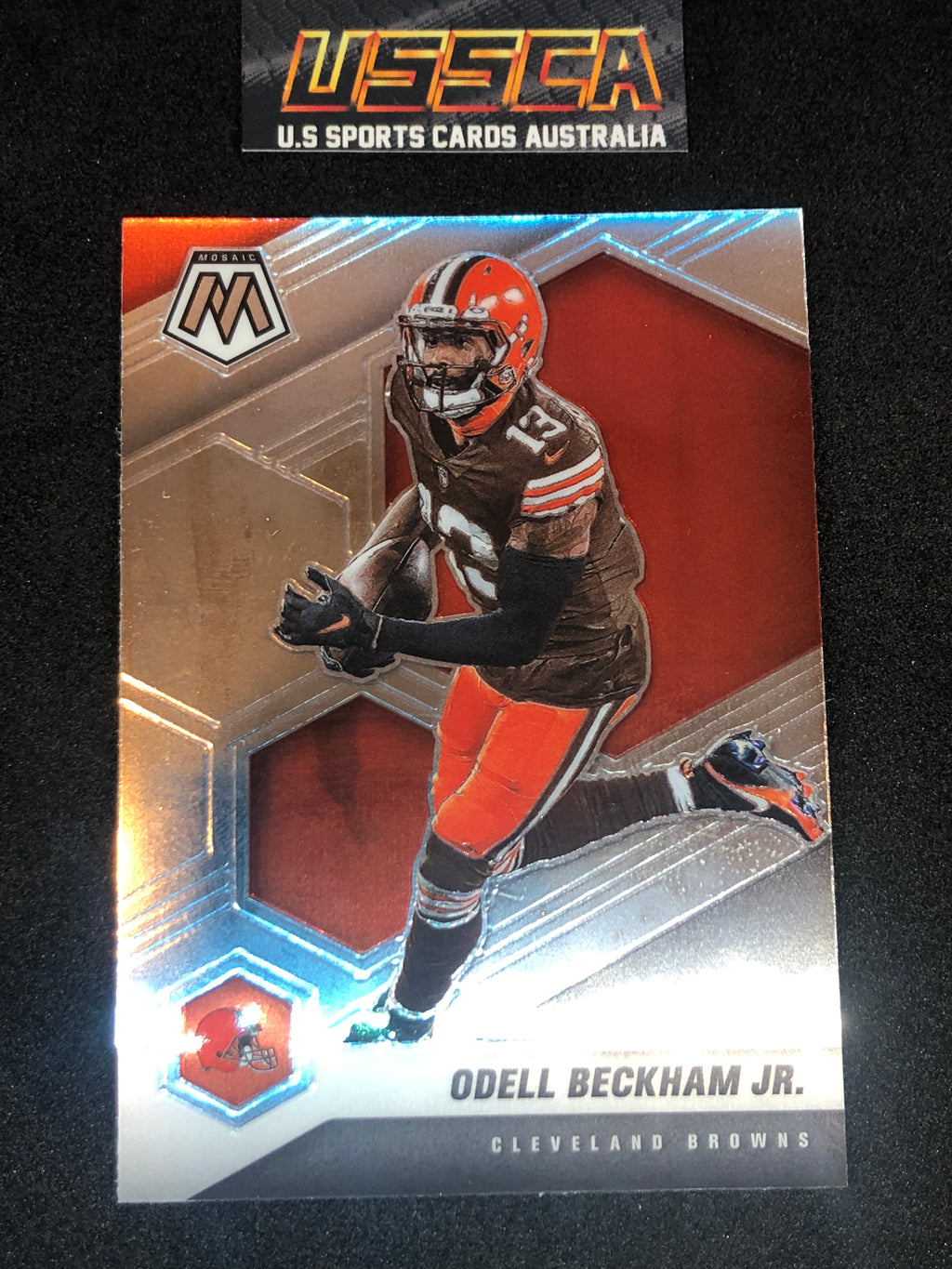 2021 Panini Mosaic Football #54 Odell Beckham Jr. - Cleveland Browns