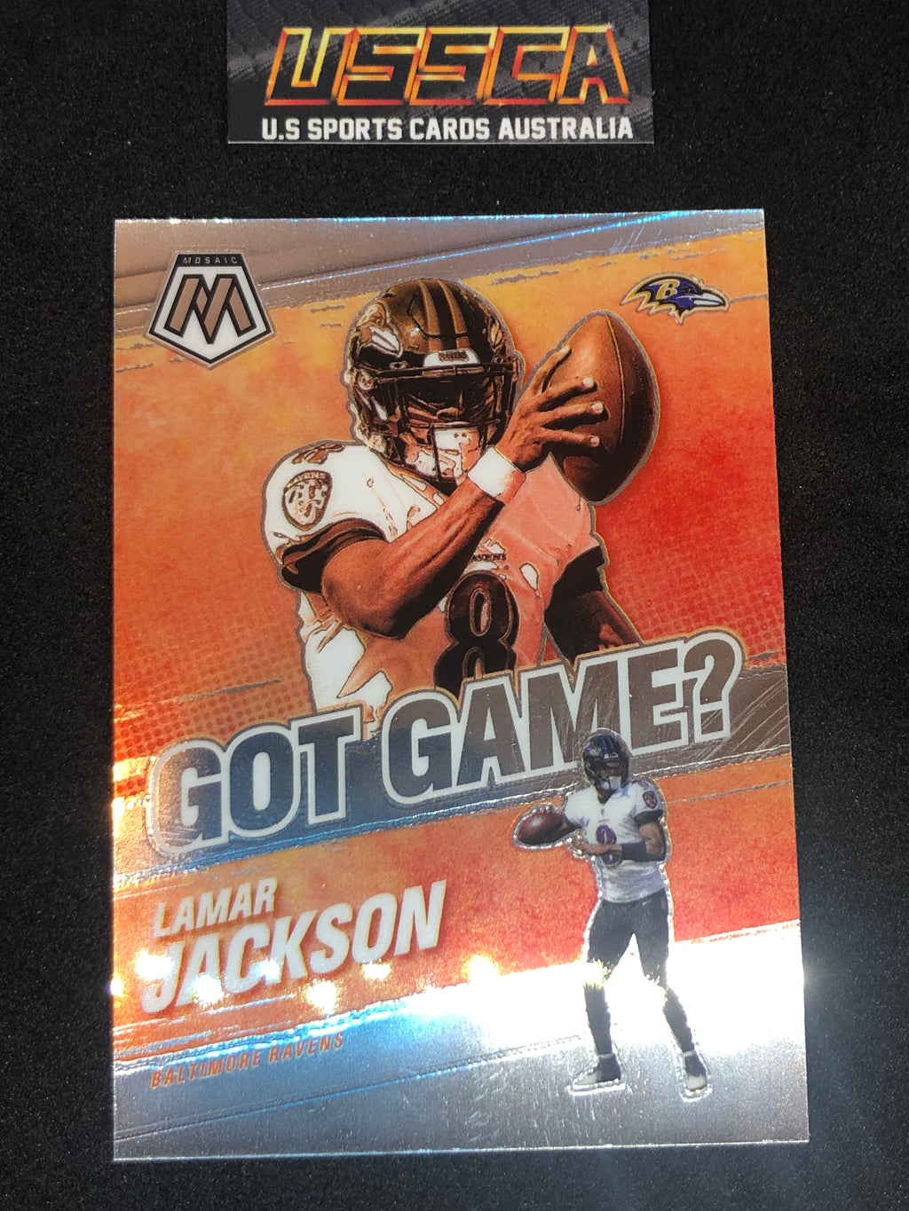2021 Panini Mosaic - Got Game - Lamar Jackson #GG-4