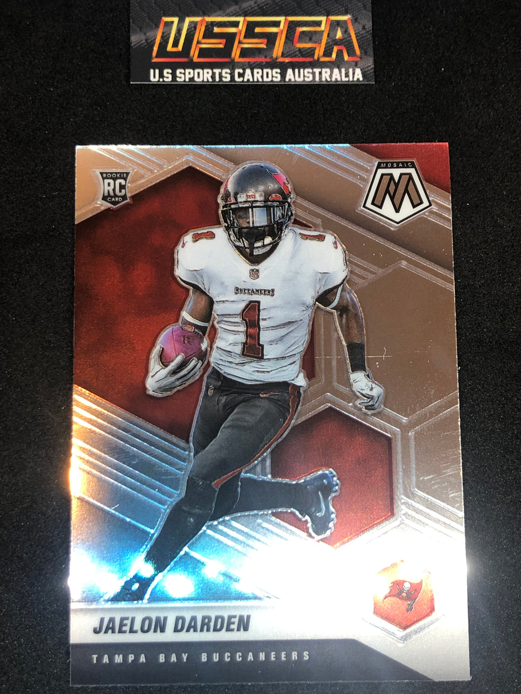 2021 Panini Mosaic Football #333 Jaelen Darden - Tampa Bay Buccaneers RC