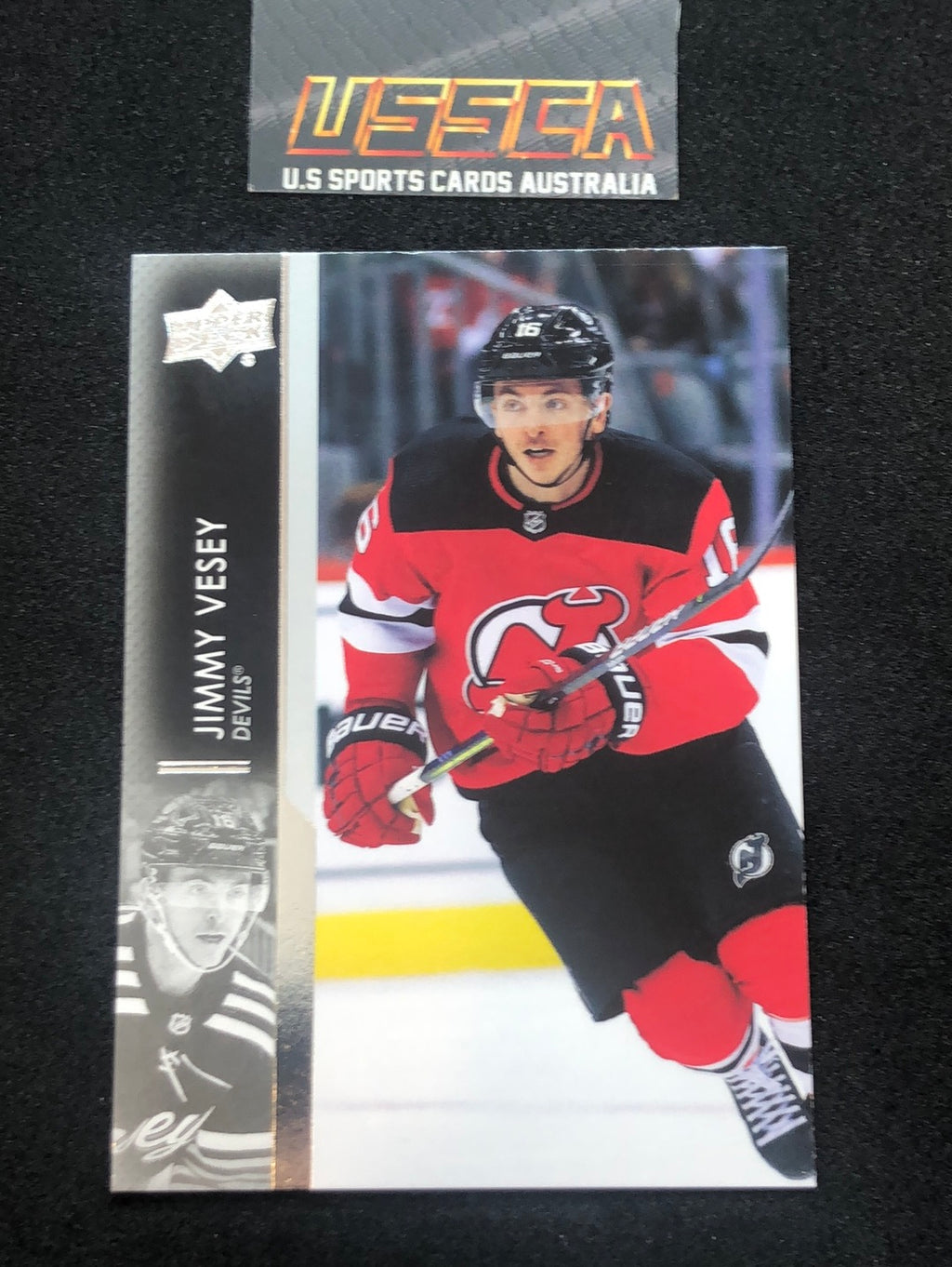 2021-22 Upper Deck Extended Series #596 - Jimmy Vesey - New Jersey Devils