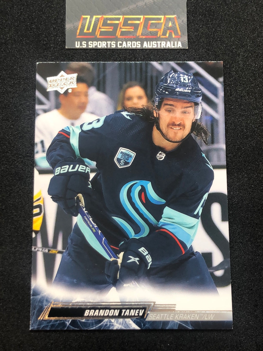 2022-23 Upper Deck Series 1 Hockey #153 - Brandon Tanev - Seattle Kraken