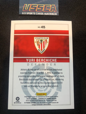 2019-20 Panini Chronicles - #415 Panini La Liga - Yuri Berchiche - Athletic Club