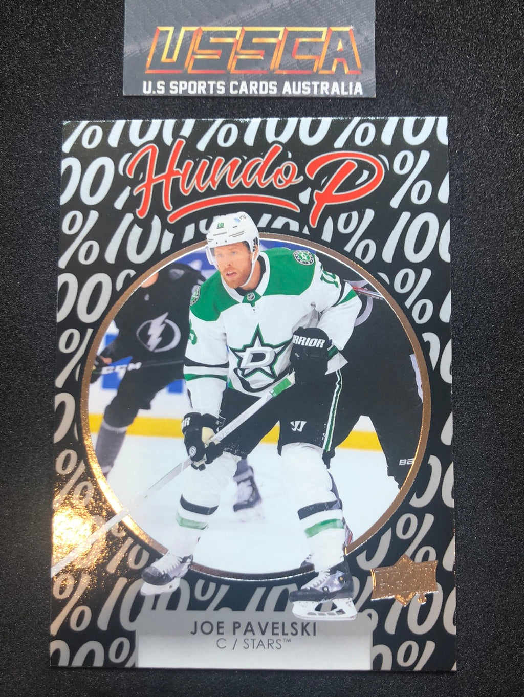 2021-22 Upper Deck Series Two #HP-16 Hundo P - Joe Pavelski - Dallas Stars