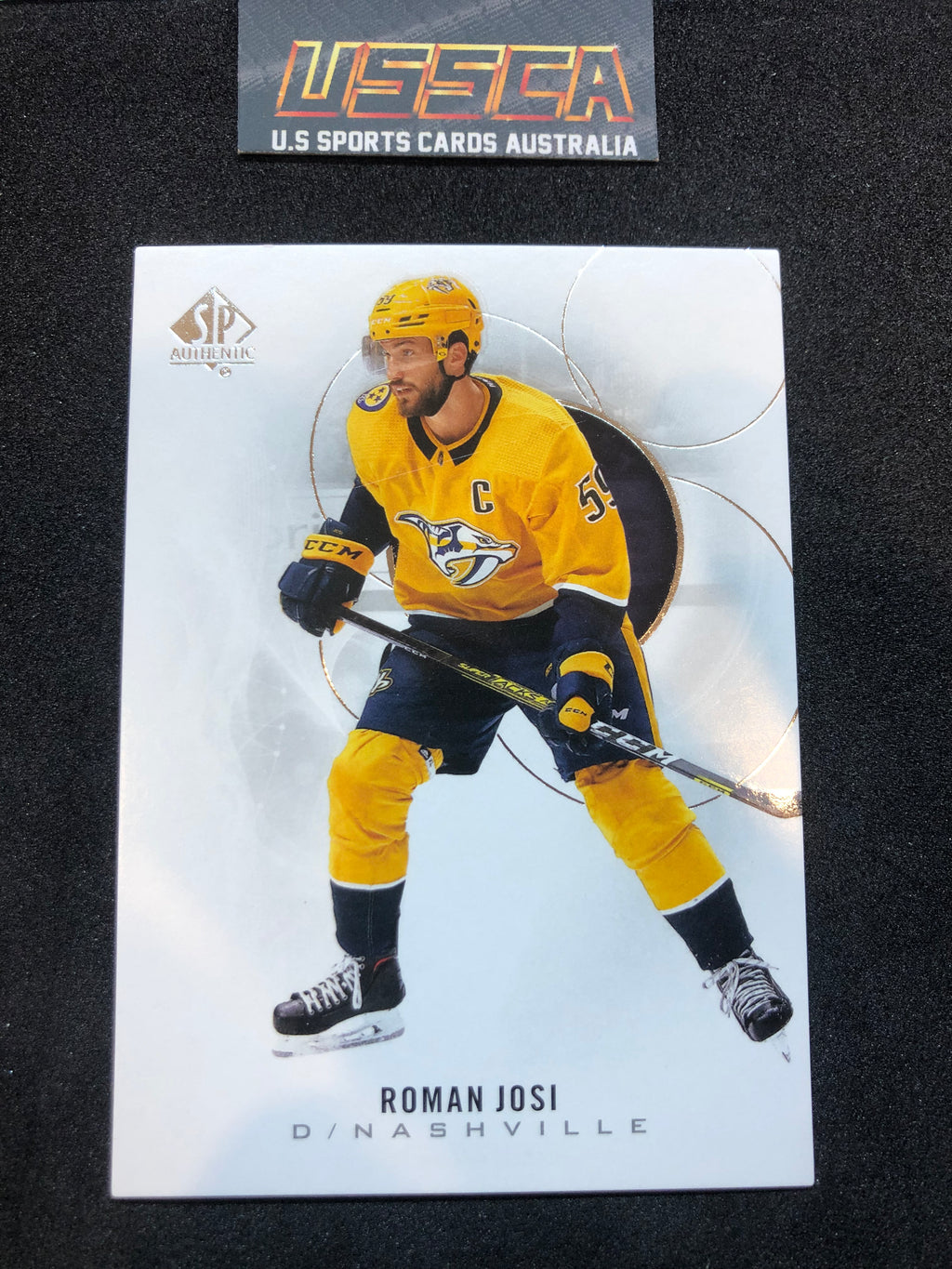 2020-21 Upper Deck SP Authentic Hockey - [Base] #72 - Roman Josi - Nashville Predators