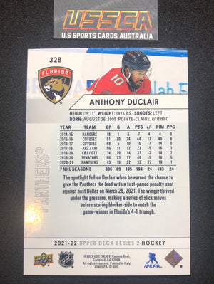 2021-22 Upper Deck Series Two #328 - Anthony Duclair - Florida Panthers