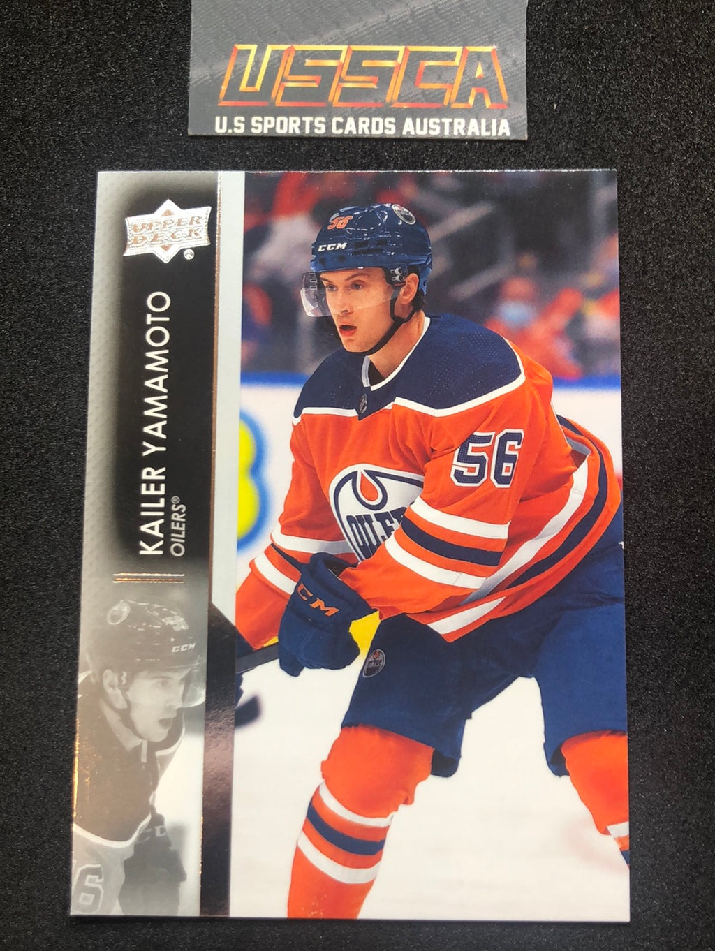 2021-22 Upper Deck Series Two #325 - Kailer Yamamoto - Edmonton Oilers