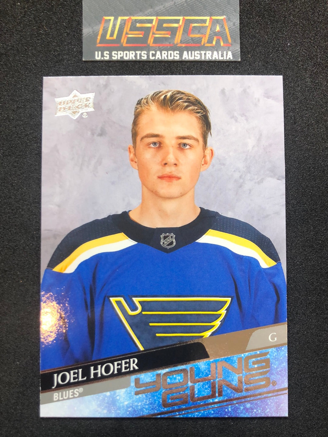 2021-22 Upper Deck Extended Series #702 - Young Guns - Joel Hofer - St. Louis Blues