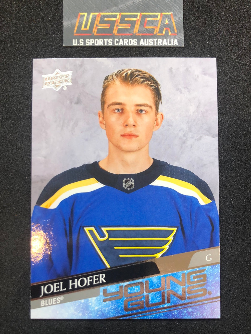 2021-22 Upper Deck Extended Series #702 - Young Guns - Joel Hofer - St. Louis Blues