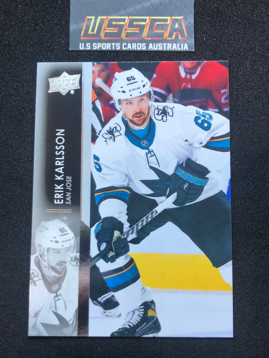 2021-22 Upper Deck Series Two #395 - Erik Karlsson - San Jose Sharks