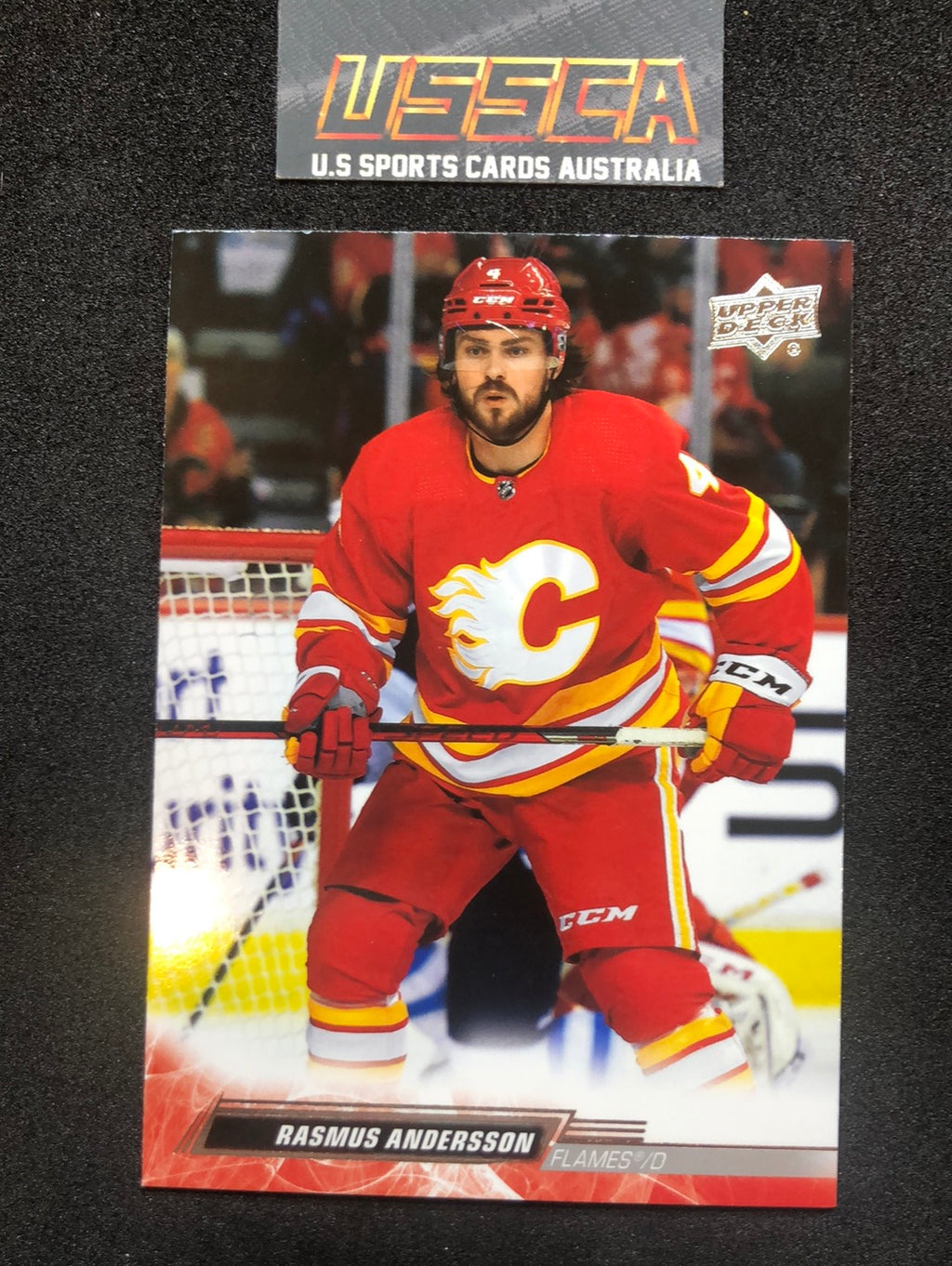 2022-23 Upper Deck Series 1 Hockey #25 Rasmus Andersson - Calgary Flames