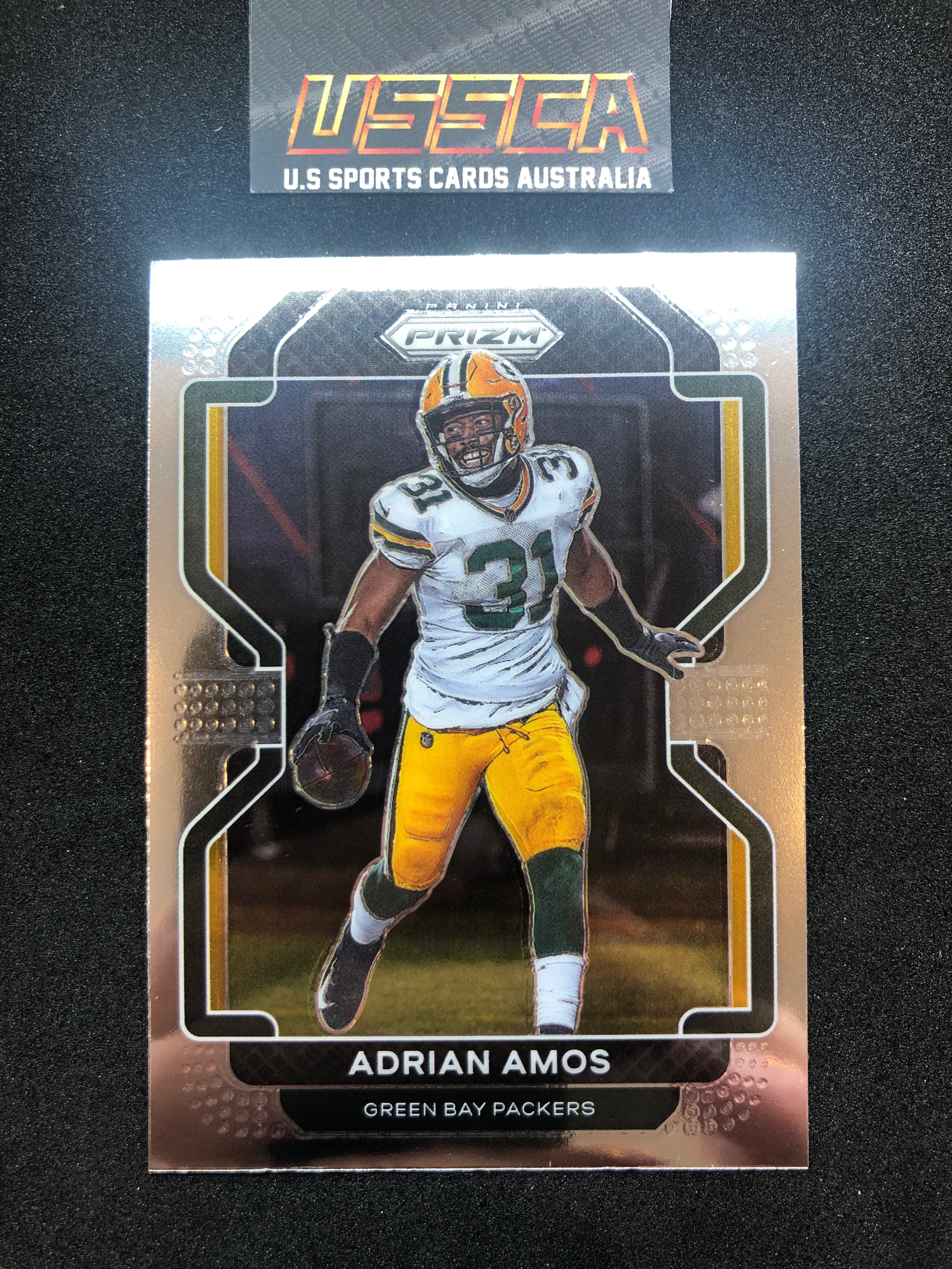 2021 Panini Prizm - [Base] #143 - Adrian Amos - Green Bay Packers