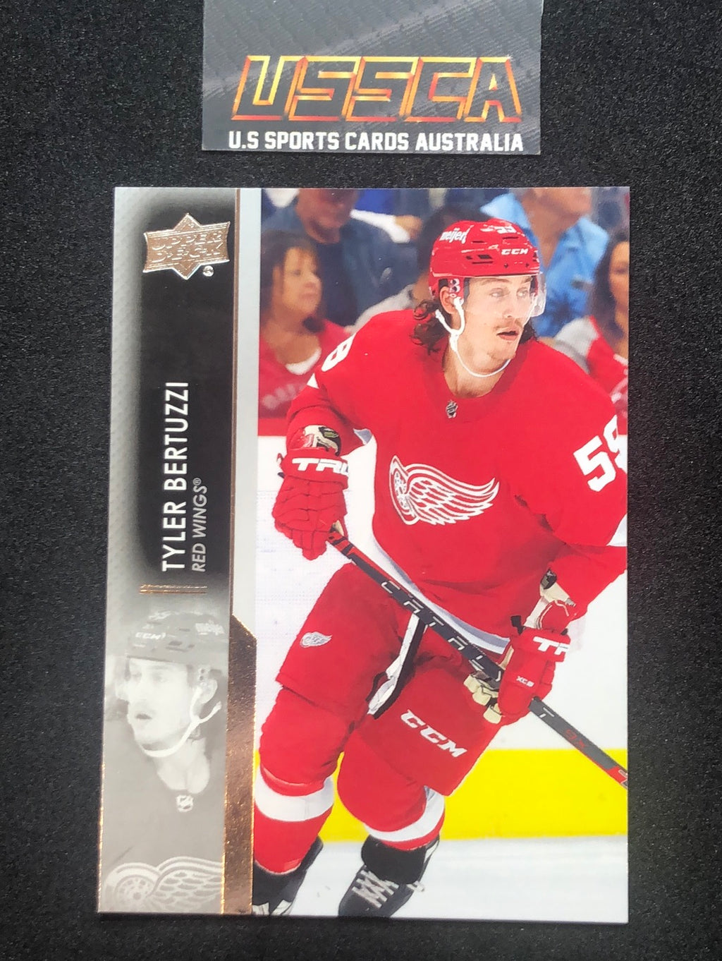 2021-22 Upper Deck Series Two #313 - Tyler Bertuzzi - Detroit Red Wings