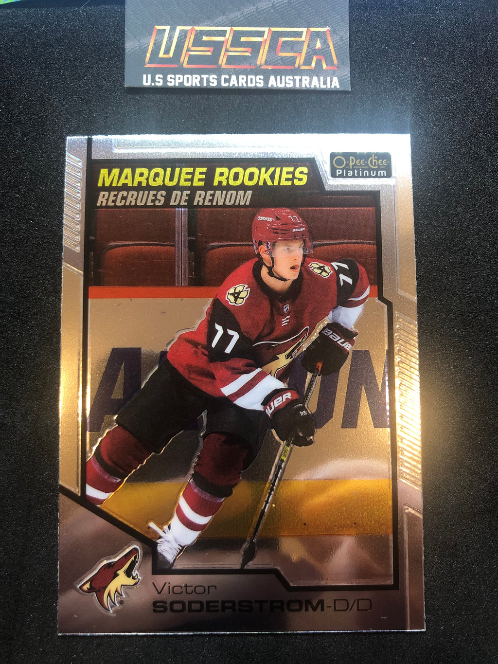 2020-21 O-Pee-Chee Platinum - [Base] #155 Marquee Rookies - Victor Soderstrom - Arizona Coyotes